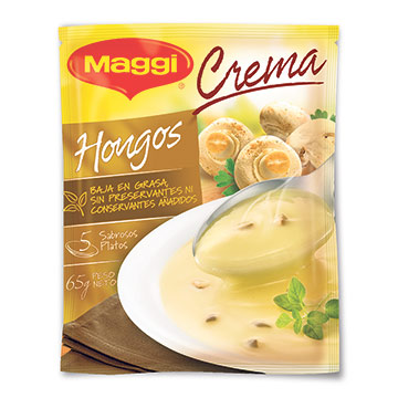 CREMA MAGGI DE HONGOS 65GR CREMA MAGGI DE HONGOS 65GR