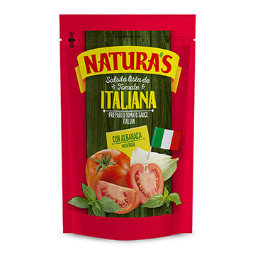 SALSA NATURAS ITALIANA CLASICA 106GR SALSA NATURAS ITALIANA CLASICA 106GR