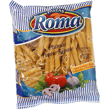 PASTA ROMA PLUMAS 200GR PASTA ROMA PLUMAS 200GR