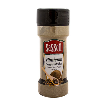 ESPECIAS SASSON PIMIENTA NEGRA 55GR ESPECIAS SASSON PIMIENTA NEGRA 55GR