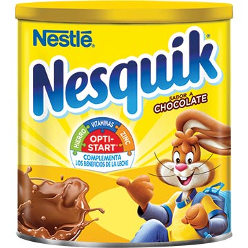 BEBIDA EN POLVO NESQUIK CHOCOLATE 400GR BEBIDA EN POLVO NESQUIK CHOCOLATE 400GR