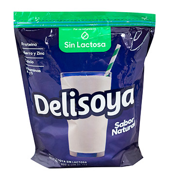 BEBIDA DE SOYA DELISOYA SIN LACTOSA 800 BEBIDA DE SOYA DELISOYA SIN LACTOSA 800