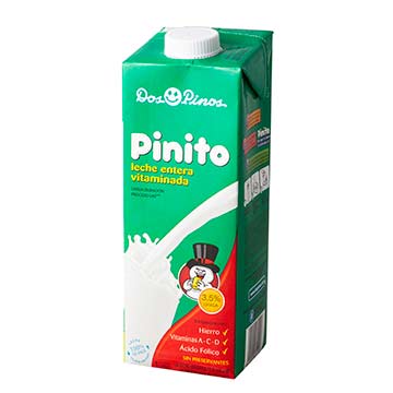 LECHE DOS PINOS PINITO UHT ENTERA 1000ML LECHE DOS PINOS PINITO UHT ENTERA 1000ML