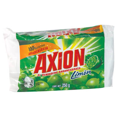 LAVAPLATOS AXION LIMON SOLIDO REP 250GR LAVAPLATOS AXION LIMON SOLIDO REP 250GR